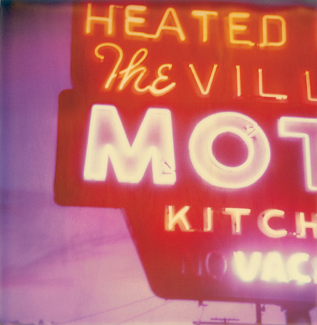 The Village Motel Sunset by Stefanie Schneider, 2009 The Village Motel Sunset by Stefanie Schneider, 2009